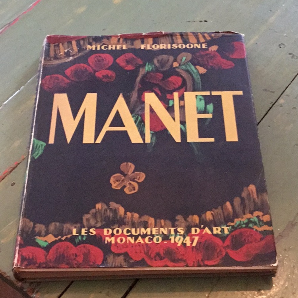 Vintage Art Book - Manet by Michel Florisoone